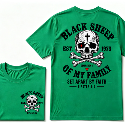 BLACK SHEEP OF MY FAMILY Custom Est.Year T-Shirt