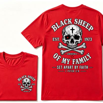 BLACK SHEEP OF MY FAMILY Custom Est.Year T-Shirt