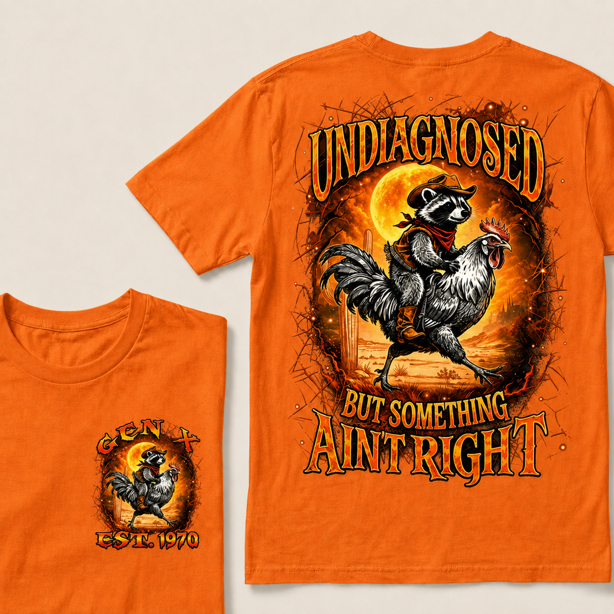 Undiagnosed But Something Ain't Right Custom Year T-shirt