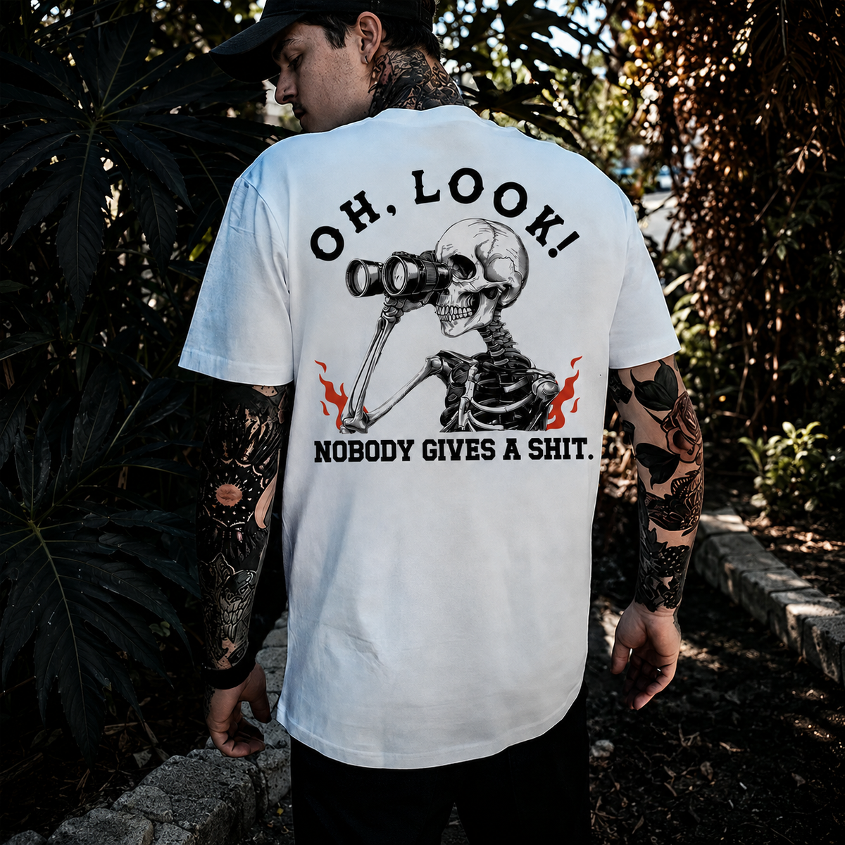 Oh Look! Nobody Gives A Shit Custom Your Year T-Shirt