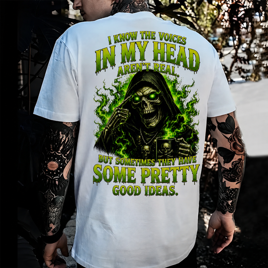 I Know The Voices In My Head Aren't Real Custom Year T-shirt