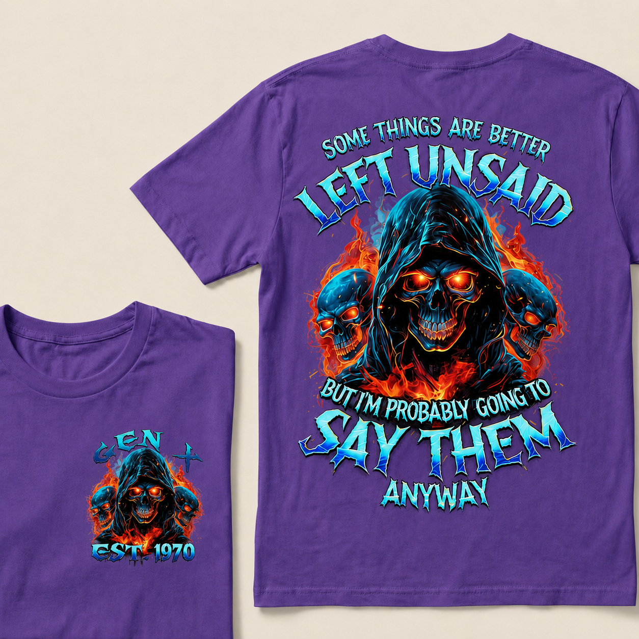 Some Things Are Better Left Unsaid Custom Year T-shirt